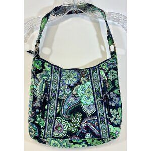 Vera Bradley Betsy - Blue Rhapsody Purse, Small, Zip Closure, Pockets Inside